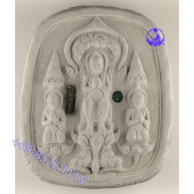 Hand Molded Takruts LP Prom 2553 Phra YokKhunPon Wat PaLaNuPrab