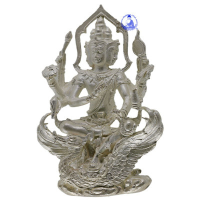Made 199 S/n:35 Silver & Silver Takrut, Phra Prom Wat RaKhang ChaoKhun SuRaSak 2558