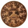 Ajahn KhnuPan Phra Pidta 2546 Wat MuaMungKao Copper 3.1cm