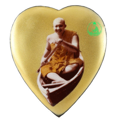 S/n:343 LP ChamNan 2556 Millionaire Bank Note Jumbo Locket Wat BangGooTiThong