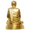 S/n:** Wat RaKhang Phra Buddhacharn Toh 2555 Gold Pasted Ajahn Toh 9 Inches Lap Statue