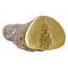 S/n:1 Silver Gold Base Phra Kring 100 yrs Anniversary Somdej SanKaRat, KMK Version