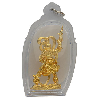 头班那扎小金身,龙婆Ransiri,佛历2563,瓦福考通,金色,配备外壳