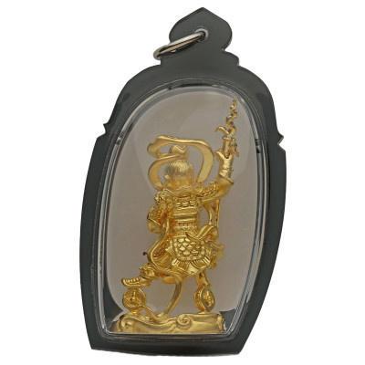 头班那扎小金身,龙婆Ransiri,佛历2563,瓦福考通,金色,配备外壳