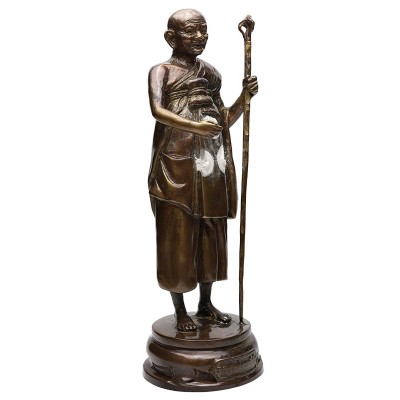 龙婆宏金身,龙婆宏加持,佛历2555,Wat SuSanTungMon 高度:22.5cm
