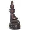 Made 488 S/n:18, LP ThongDam 9 Face Millionaire Buddha 2562 Wat Tham KaPian Thong, 5 inches Lap