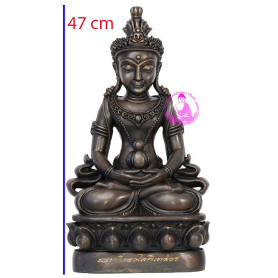作 29 编号:10 龙婆同 瓦班来 佛历2564 药师佛 金身 高 47cm