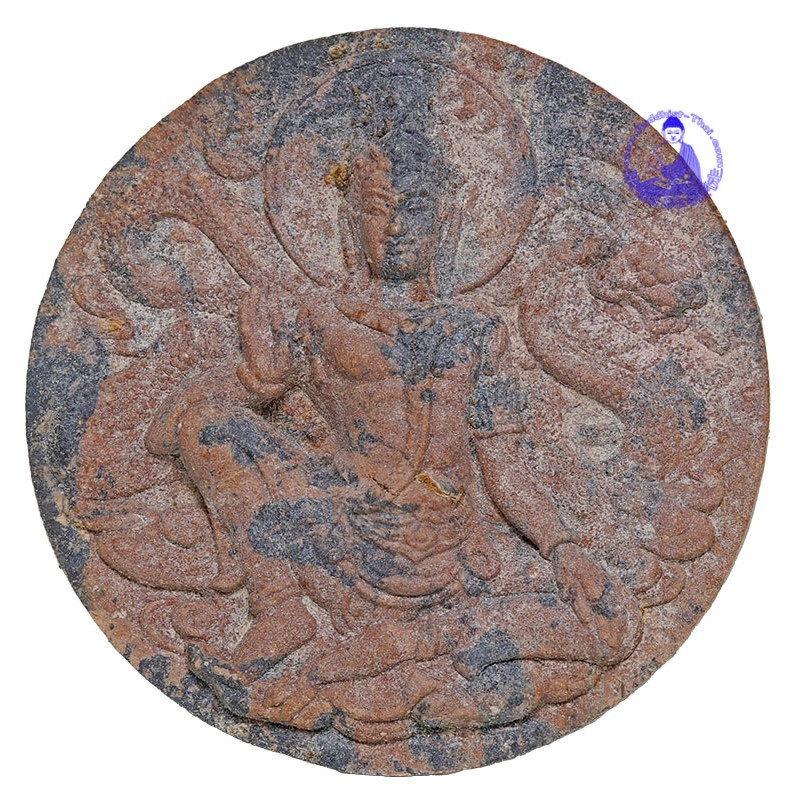 108高僧加持，泽度金头帮哥锡铁Luang Nui，佛历2549，圣粉草药5 cm