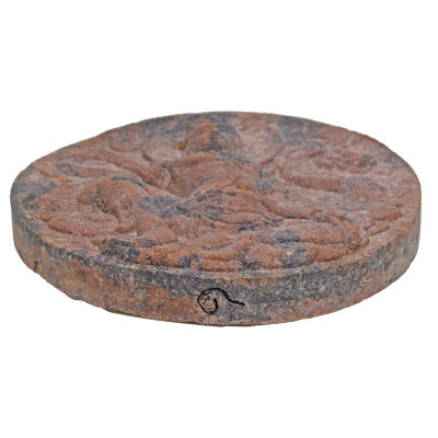 108高僧加持，泽度金头帮哥锡铁Luang Nui，佛历2549，圣粉草药5 cm