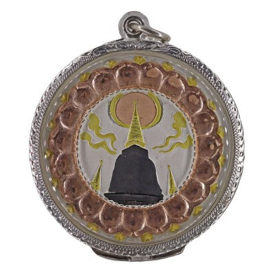 108 Monks Blessed Luang Nui 2549 JTK KohSetThee 1st Batch 18K Gold Plated S/n:177