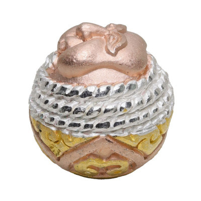 PhanBoon Blessed in AiKhai Temple Wat CheDi and Wat YangYai 2563 3K Gold Plated