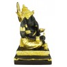 LP Key 2550 Phra PiKaNet Gold Pasted Statue Height 16cm Wat SiLamYong