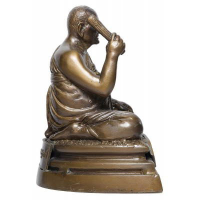 Made 500 pcs 4" Lap LP Hong Statue 3 Days Chanting Ceremony B.E 2553