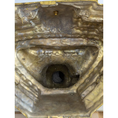 特别版本,编号:879,金納叻佛祖 9寸金身,佛历2563SaoHa,金箔粘贴,高56cm