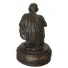 S/n:1588 LP Koon 2537 Statue Height 19cm Wat BanRai 5 Inches Lap