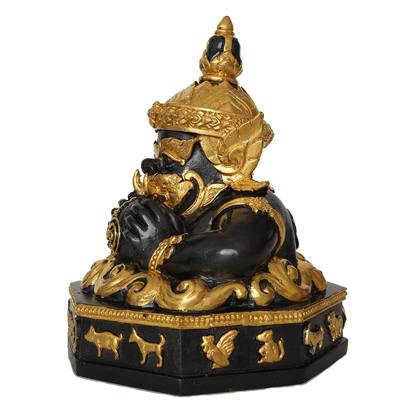 S/n:11 LP Eaum 2559 Phra Rahu Statue Height 17cm SamaNak Sorng TaLingChan