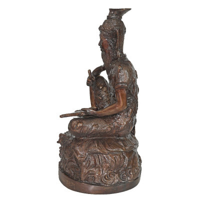 Phra Lersi Statue Height 25cm, Wat BangPhra 2558