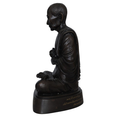 S/n:** Wat RaKhang Phra Buddhacharn Toh 2555 Ajahn Toh 9 Inches Lap Statue