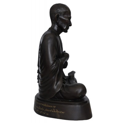 S/n:** Wat RaKhang Phra Buddhacharn Toh 2555 Ajahn Toh 9 Inches Lap Statue