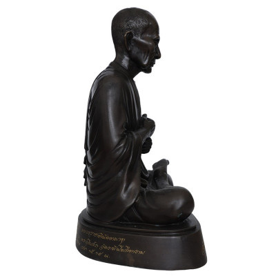S/n:** Wat RaKhang Phra Buddhacharn Toh 2555 Ajahn Toh 9 Inches Lap Statue