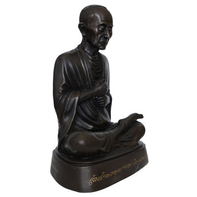 S/n:** Wat RaKhang Phra Buddhacharn Toh 2555 Ajahn Toh 9 Inches Lap Statue