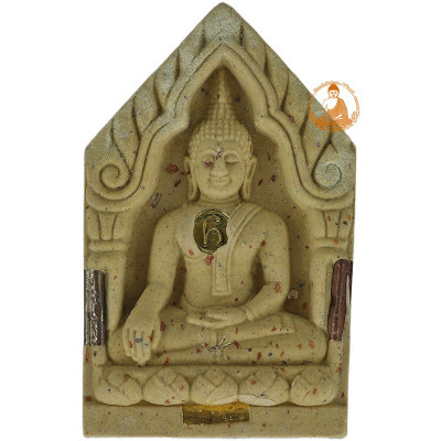 阿赞坤潘,LP Glun加持,佛历2545,Wat KhaoOr,金达固坤平,白色,头发