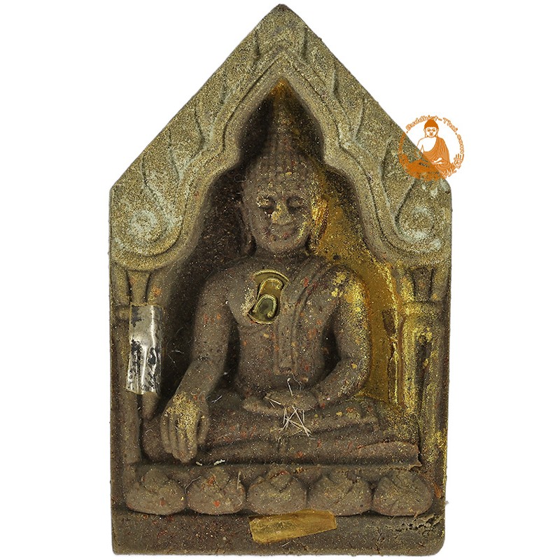 Ajahn KhunPan, LP Glun Wat KhaoHor Gold Takrut Phra KhunPaen 2545 best protection for all at the special discount price S$212.50 come to Buddhist-Thai.com now