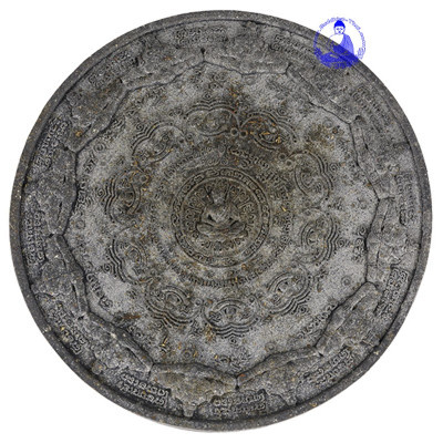 阿赞坤潘,佛历2547佛祖版本7cm黑色Phra Udomchoke & RaHu