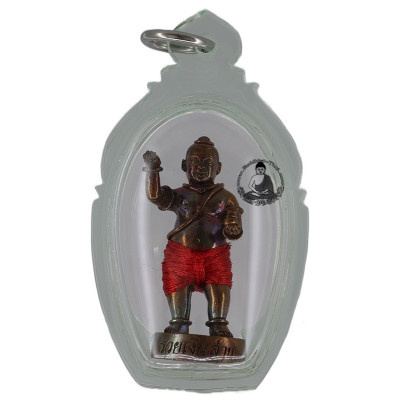 龙婆D,佛历2561,古曼童小金身,Wat Phra PhuTko PhaWana,铜3.2cm