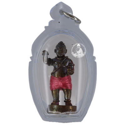 龙婆D,佛历2561,古曼童小金身,Wat Phra PhuTko PhaWana,铜3.2cm