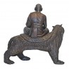 LP Pern Seating Tiger 3 Inches Lap Statue, Wat BangPhra 2553