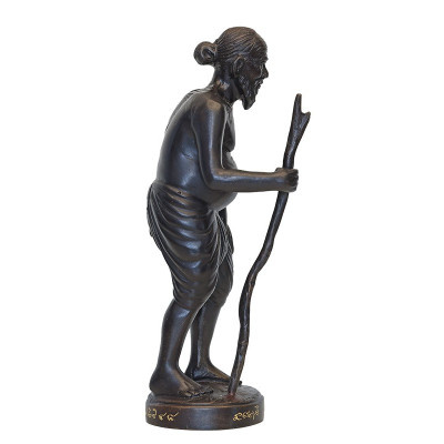 LP Key 2548 ChuChok Statue Height 19cm Wat SriLamYong