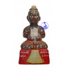 LP Yam 2555 KuManThong 6 Inches Statue Wat Sam Ngam, Handwritten Talisman