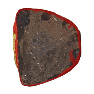 LP Yam 2555 KuManThong 6 Inches Statue Wat Sam Ngam, Handwritten Talisman