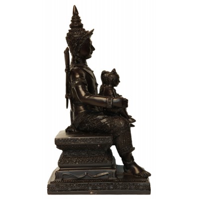 LP Key 2556 Phra KhunPean, KuManThong, KuManNee, Statue 28cm