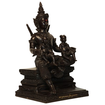 LP Key 2556 Phra KhunPean, KuManThong, KuManNee, Statue 28cm