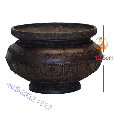 Wat Chang Hai 2539 SaoHa Incense Burner Height 10.5cm LP Thuat