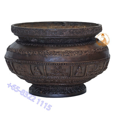 Wat Chang Hai 2539 SaoHa Incense Burner Height 10.5cm LP Thuat