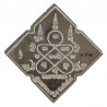 12 Monks Blessed Made 359 Silver Gold Mask S/n:182 Ajahn Tiew 2556 PhraProm