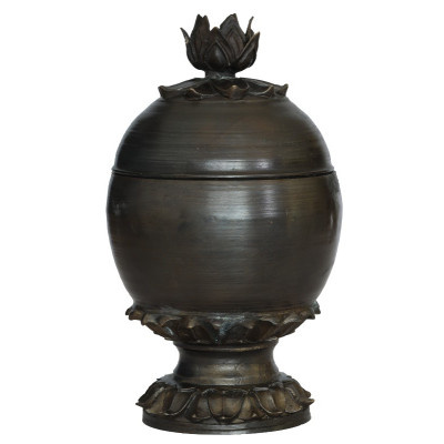 S/n:8 Wat Phra MaHaThap Holy Water Container 2562 Height 19cm