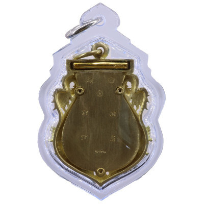 Special Version Made 299 S/n:136 Phra Kring Wat BoWon 2554 Made from Temple Old Bell & Gold Takrut