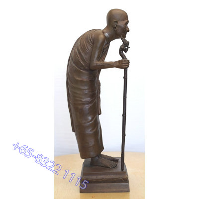 Made 199 S/n172 LP Prom Statue 2556 Wat Palanuprub, Statue 28 cm