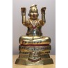 LP Yam 2558 KuManThong Statue Wat Sam Ngam, Handwritten Talisman