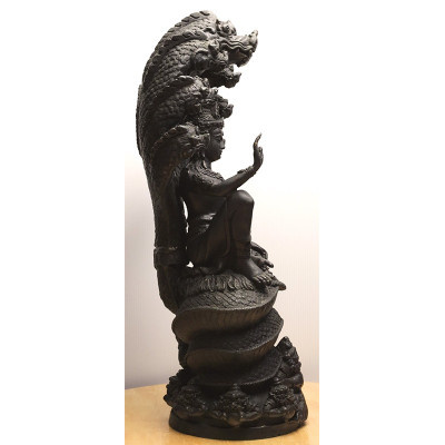 S/n:76 LP Chai Jatukam Ramathap Statue, 4 times Mass Chanted 2550