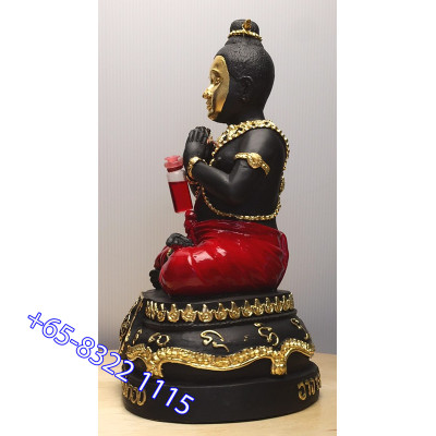 Make 299 Ajahn SuBin 2562 KuMan NaThong 5 Inches Lap Statue