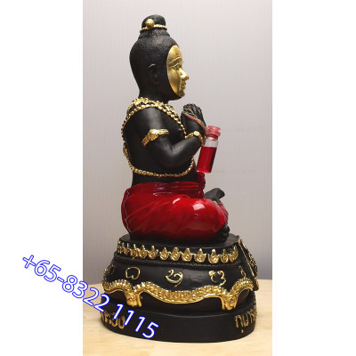 Make 299 Ajahn SuBin 2562 KuMan NaThong 5 Inches Lap Statue