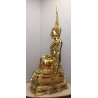 编号:1222 金納叻佛祖 9寸金身,佛历2562,金箔粘贴 Wat Yai,高56cm