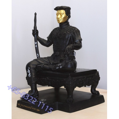 S/n:68 Extra Hand Written Talisman by Ajahn SuBin 2554 Phra KhunPean 5 Inches Lap Statue Height 25cm