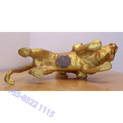做700尊,编号:390 古曼童座虎金身龙莆炎加持,佛历2552,靈童佛寺,手写护身符