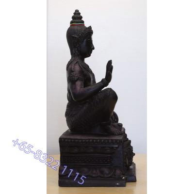 1st Batch Ajahn Prasoot Jatukam RaMaThap Statue 5 Inches Lap Statue 25cm Wat NaiTao 2549